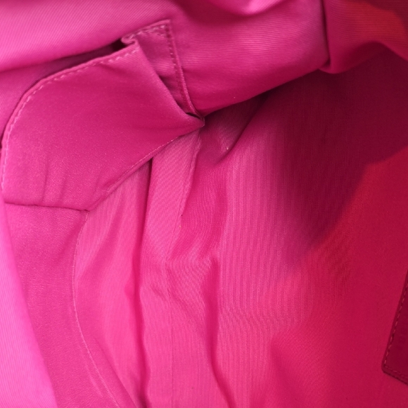 Coach Pink and Purple Floral Shoulder Bag - Picture 8 of 9